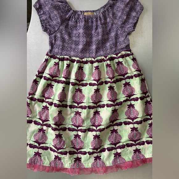 Minerva mixed print full dress  8 ( runs large ) - Picture 7 of 8